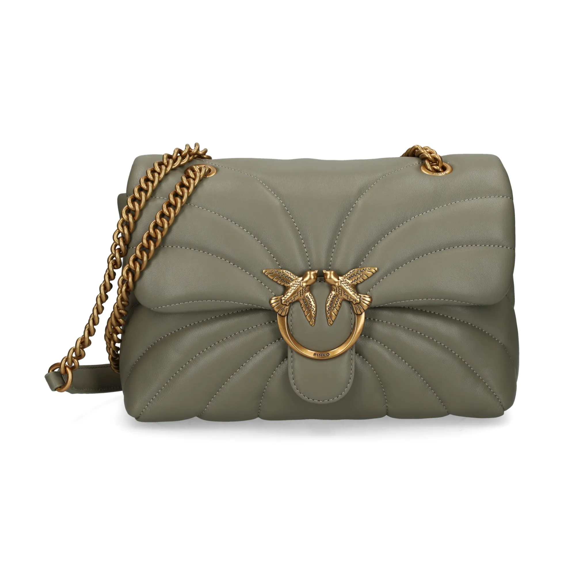 PINKO Bolsos 100038 U84Q VERDE/GOLD