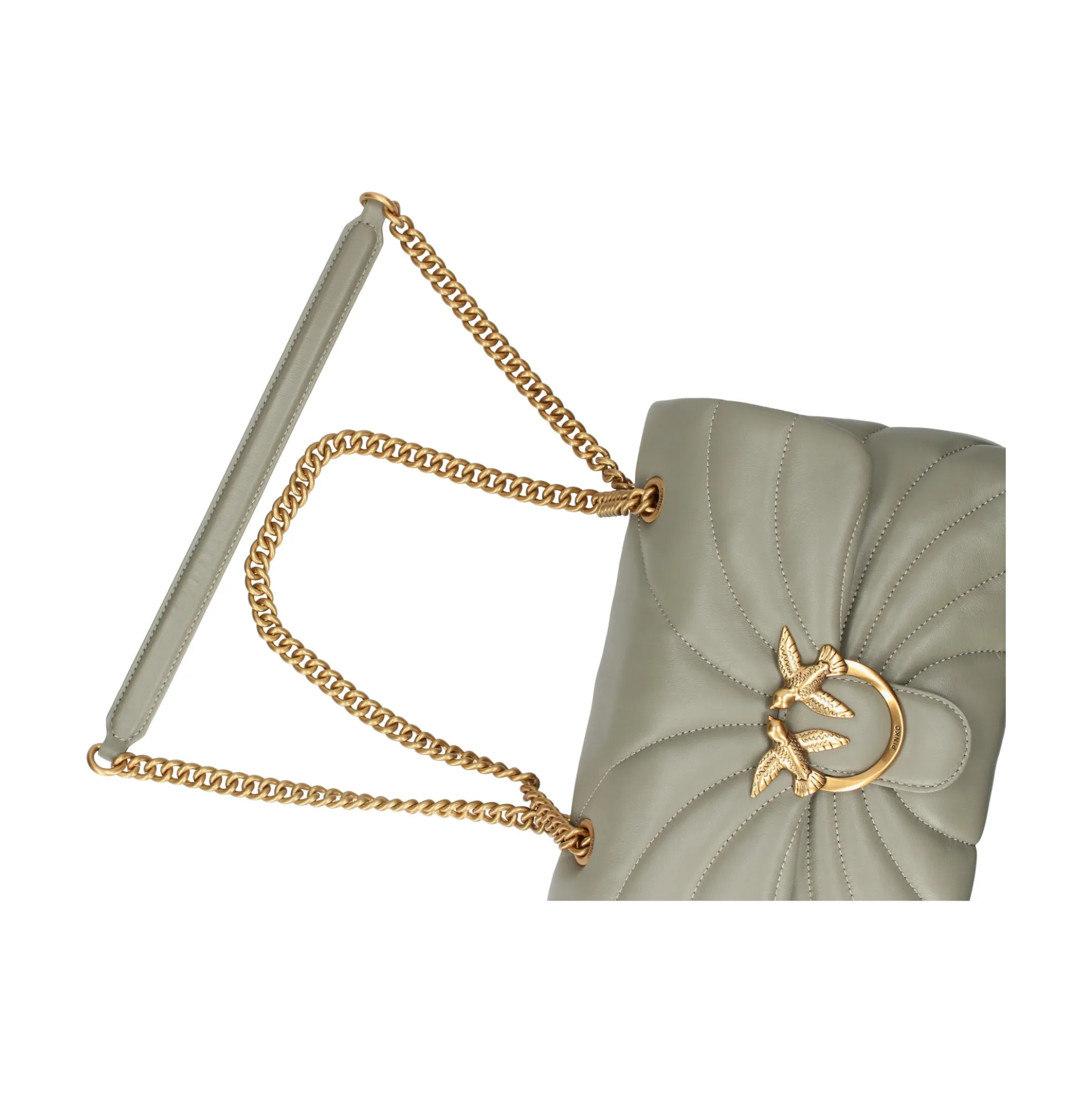 PINKO Bolsos 100038 U84Q VERDE/GOLD