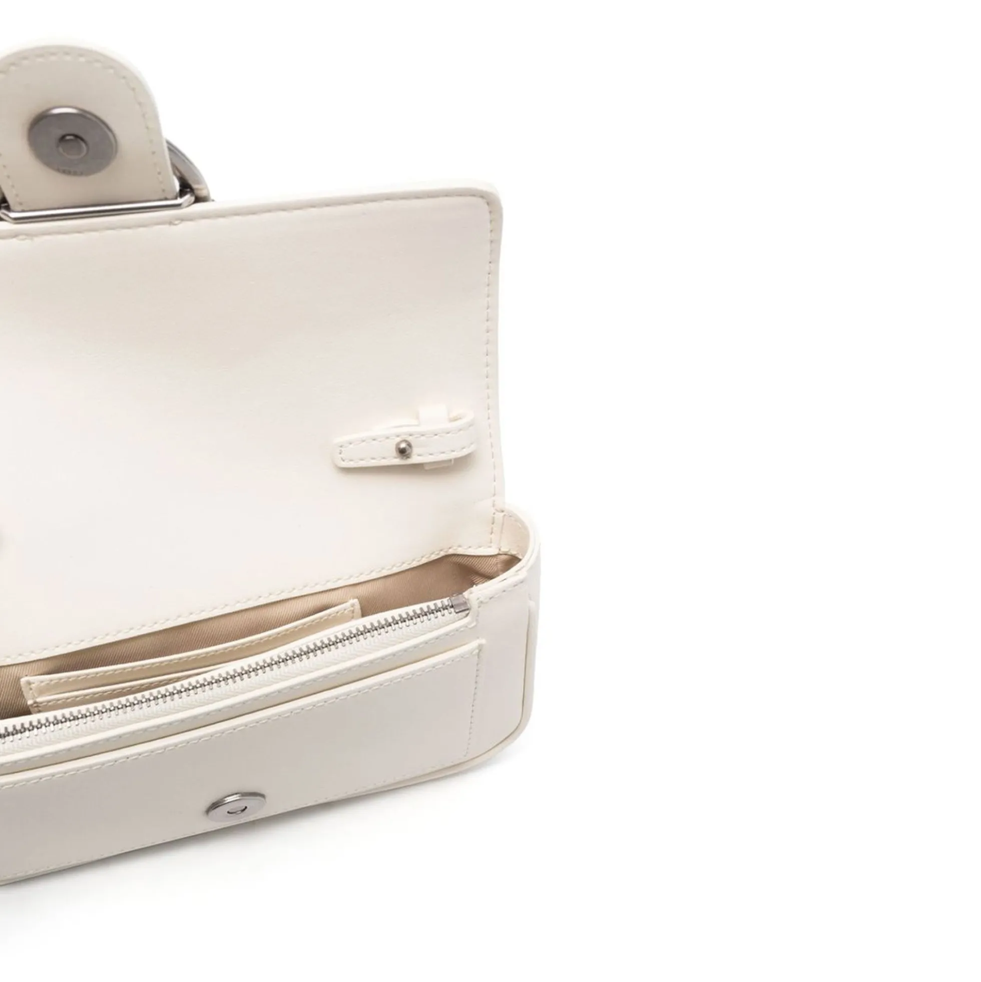 PINKO Bolsos 100061 Z14O BIANCO/SIL