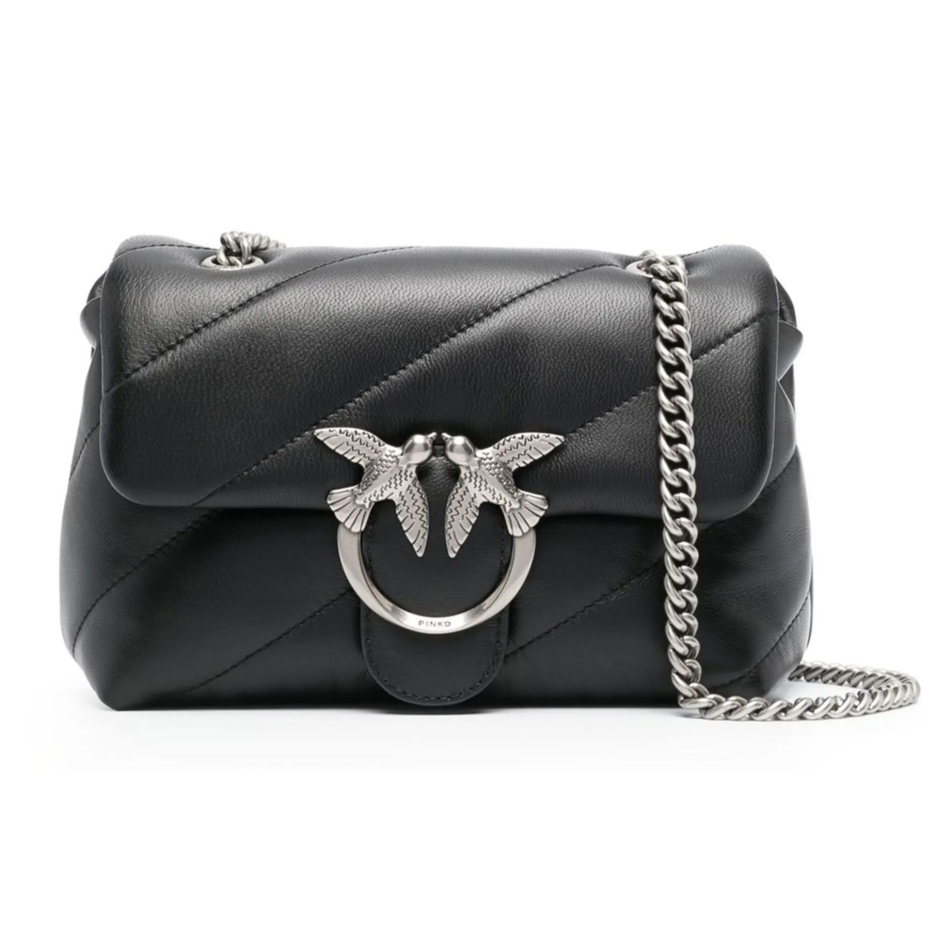 PINKO Bolsos 100039 Z99O NERO/SILVE