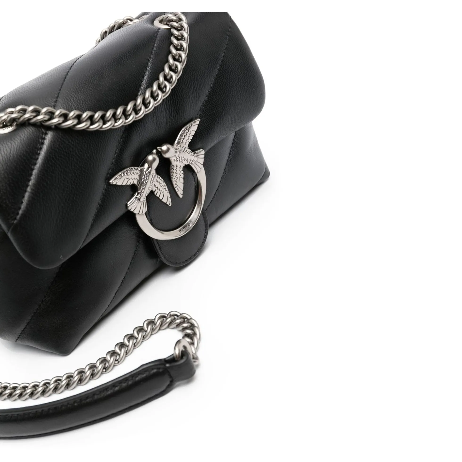 PINKO Bolsos 100039 Z99O NERO/SILVE