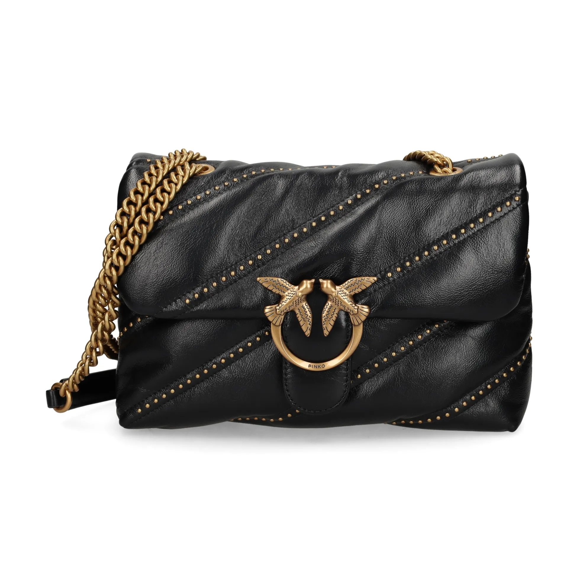 PINKO Bolsos 100038 Z99Q NEGRO/GOLD