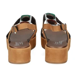 PLUMERS Sandalias con plataforma de Mujer 3768 CUERO