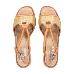 PLUMERS Sandalias con tacón de Mujer 3961 CUERO