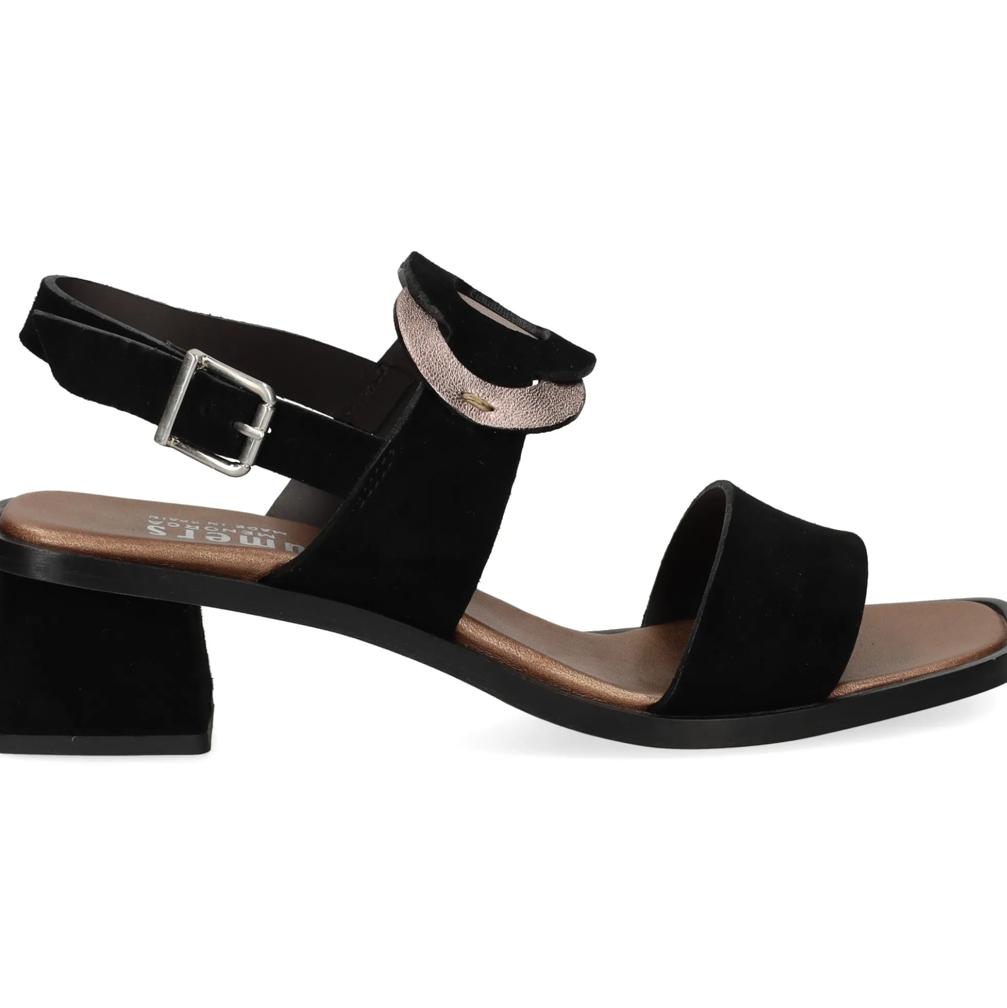 PLUMERS Sandalias planas de Mujer 3980 NEGRO