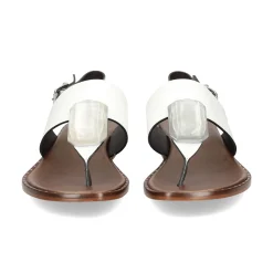 PLUMERS Sandalias planas de Mujer 3754 BLANCO