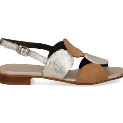 PLUMERS Sandalias planas de Mujer 3612 CUERO