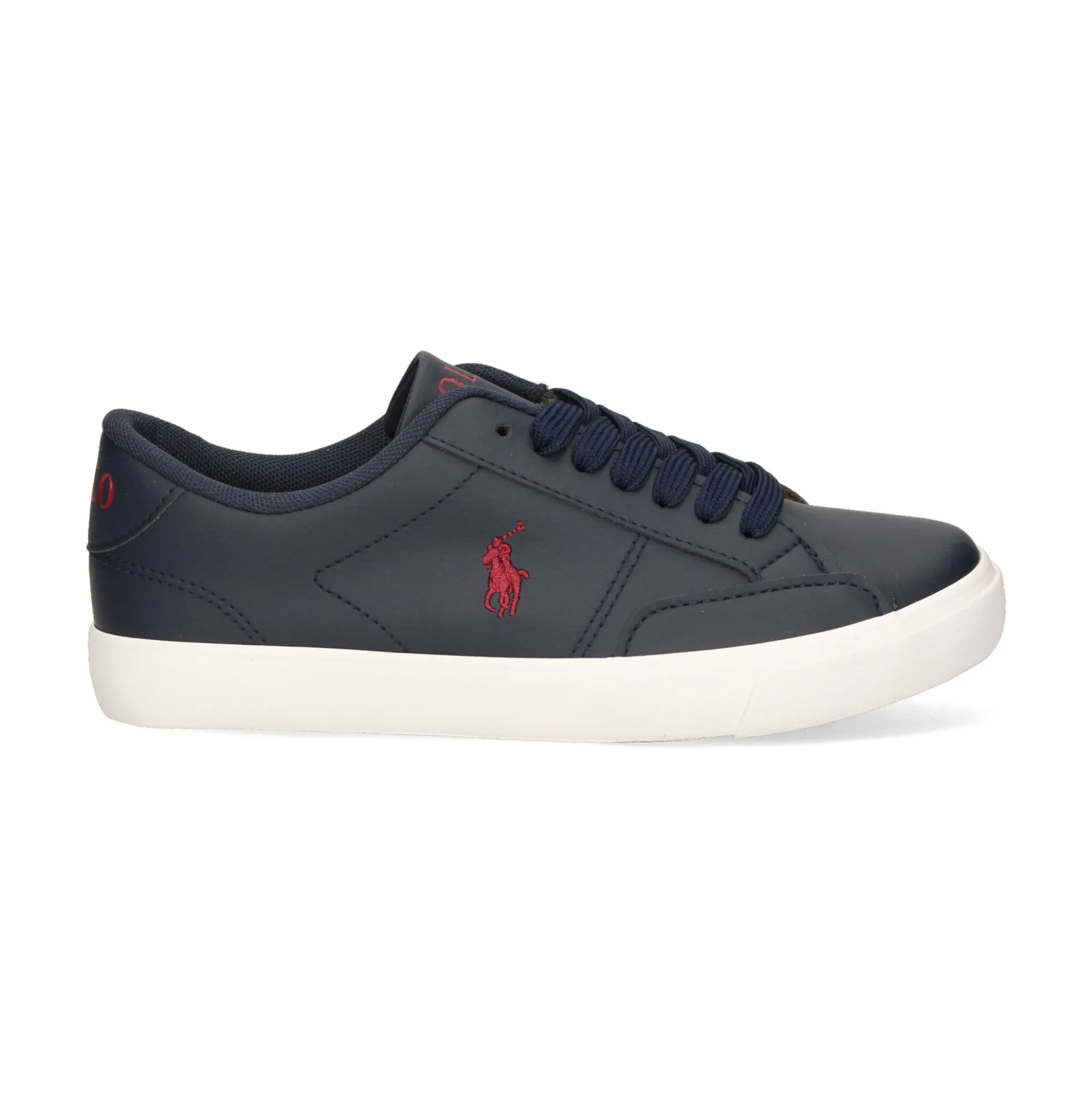 POLO RALPH LAUREN Zapatillas de niñas RF103737 NAVY/BURGUNDY