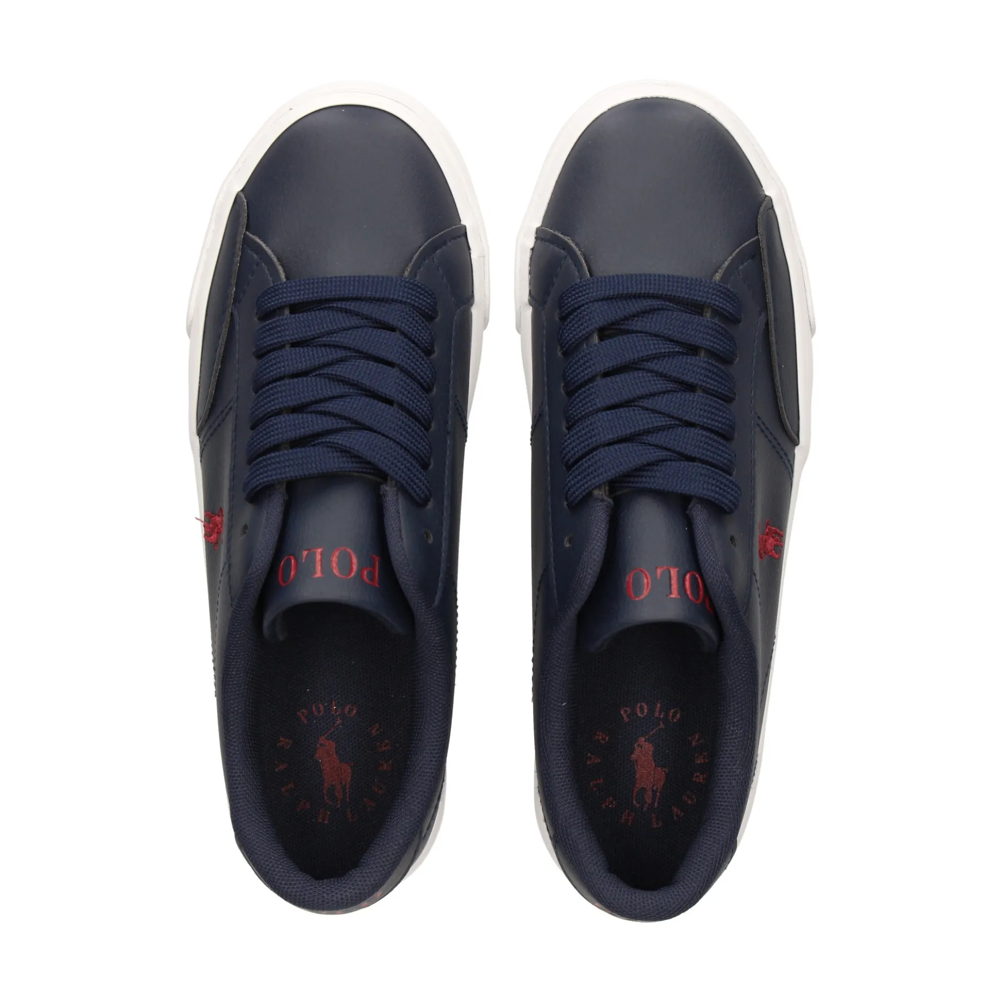 POLO RALPH LAUREN Zapatillas de niñas RF103737 NAVY/BURGUNDY