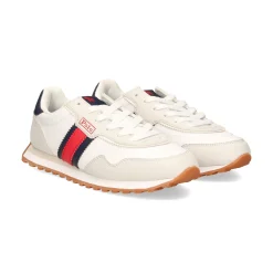 POLO RALPH LAUREN Zapatillas de niñas RF103807 WHITE/GREY/RED