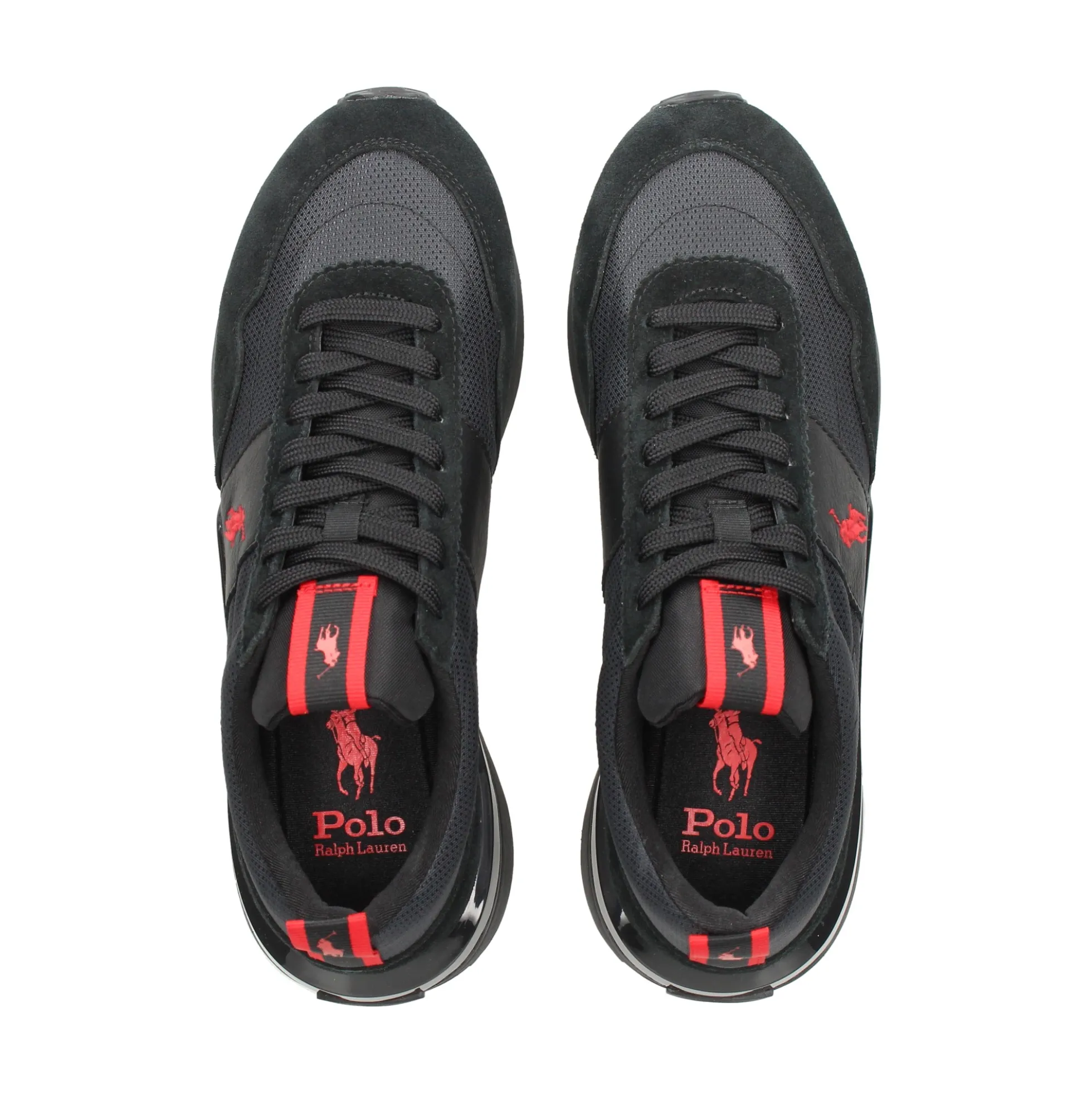 POLO RALPH LAUREN Zapatillas de Hombre TRAIN 89 RIB 002 TRIPLE BLAC