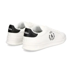 POLO RALPH LAUREN Zapatillas de Hombre HRT CRT CL 001 WHITE/BLACK