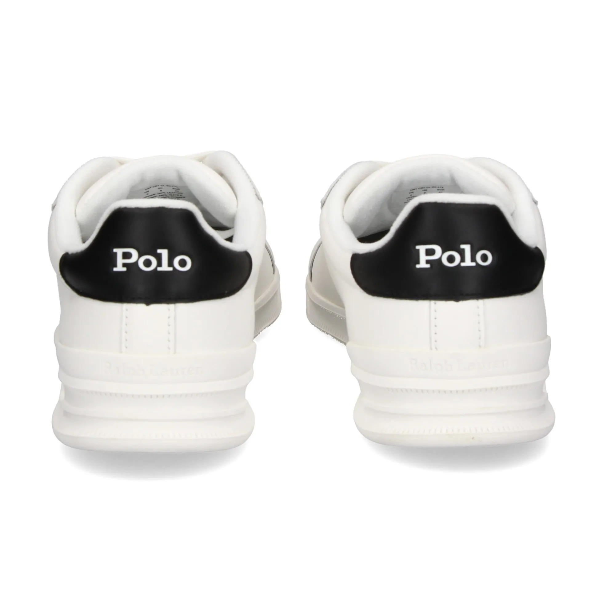 POLO RALPH LAUREN Zapatillas de Hombre HRT CRT CL 001 WHITE/BLACK