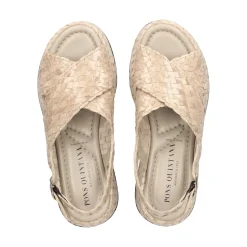 PONS QUINTANA Sandalias con plataforma de Mujer 10829.T00 081 FUMO