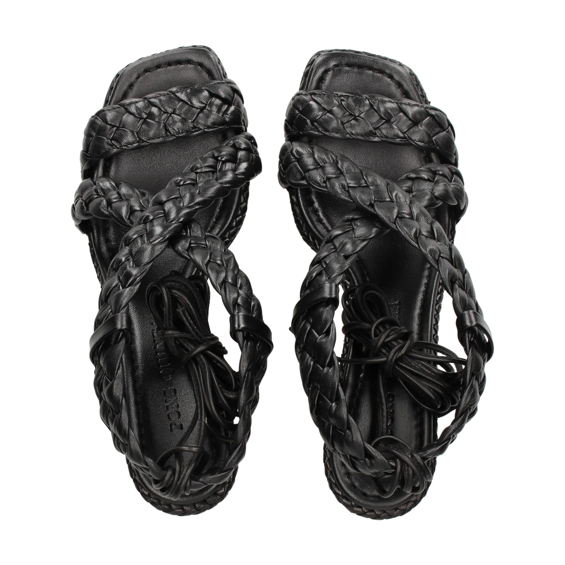 PONS QUINTANA Sandalias con tacón de Mujer 11922.000 09 NEGRO