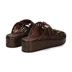 PONS QUINTANA Sandalias con plataforma de Mujer 12036.000 79 CAFE