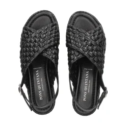 PONS QUINTANA Sandalias con plataforma de Mujer 11528.S00 09 NEGRO