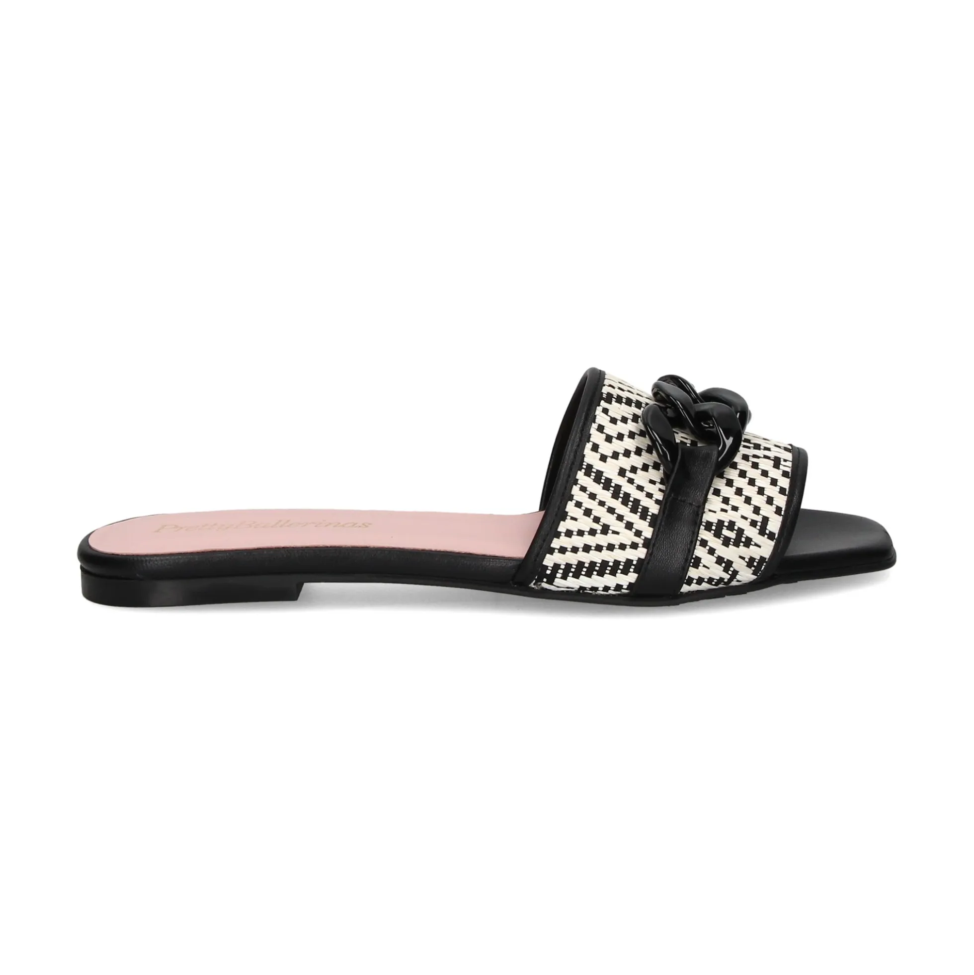 PRETTY BALLERINAS Sandalias planas de Mujer 50418 A.0 NEGRO