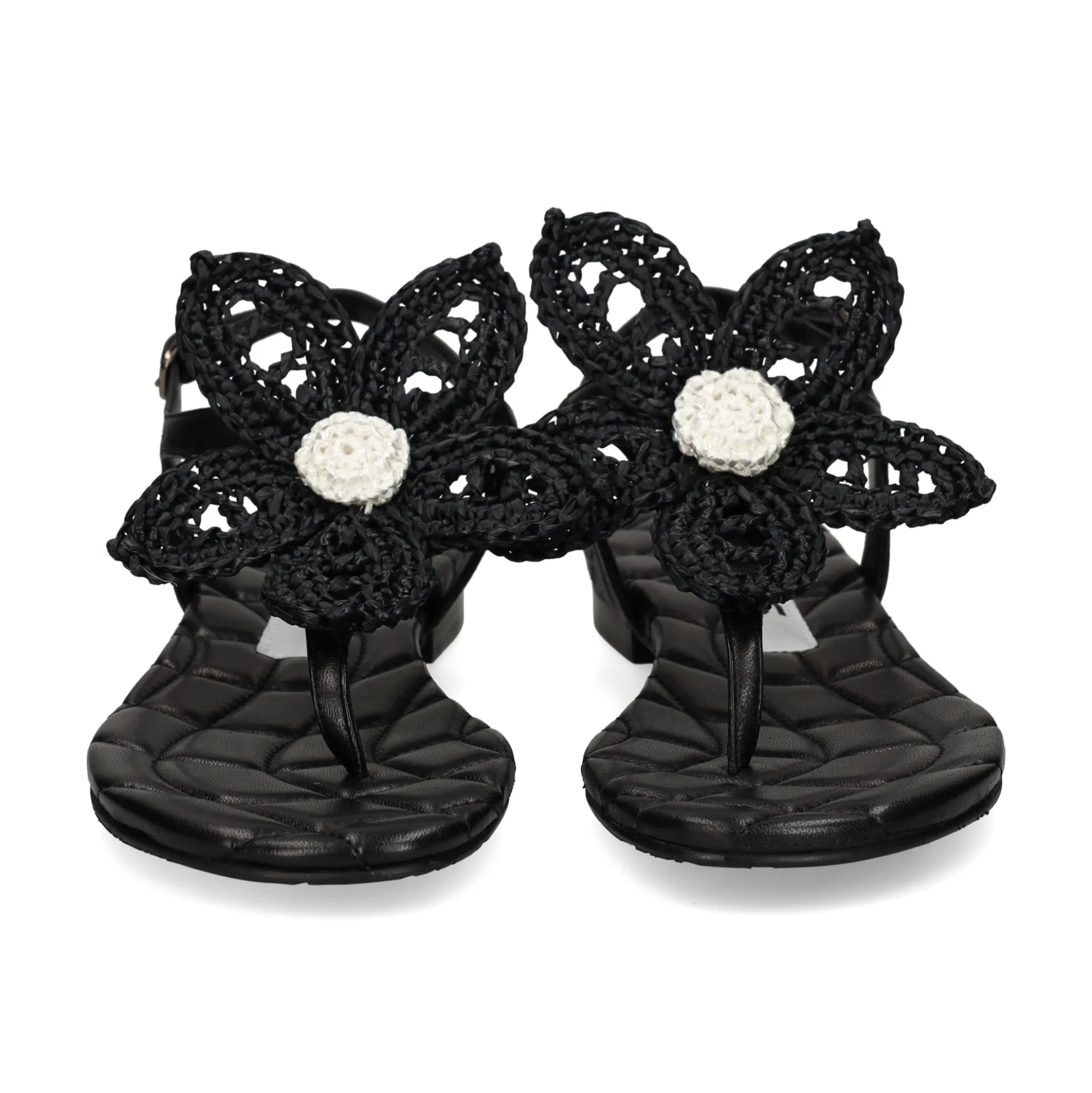 RAS Sandalias planas de Mujer 8431 NEGRO