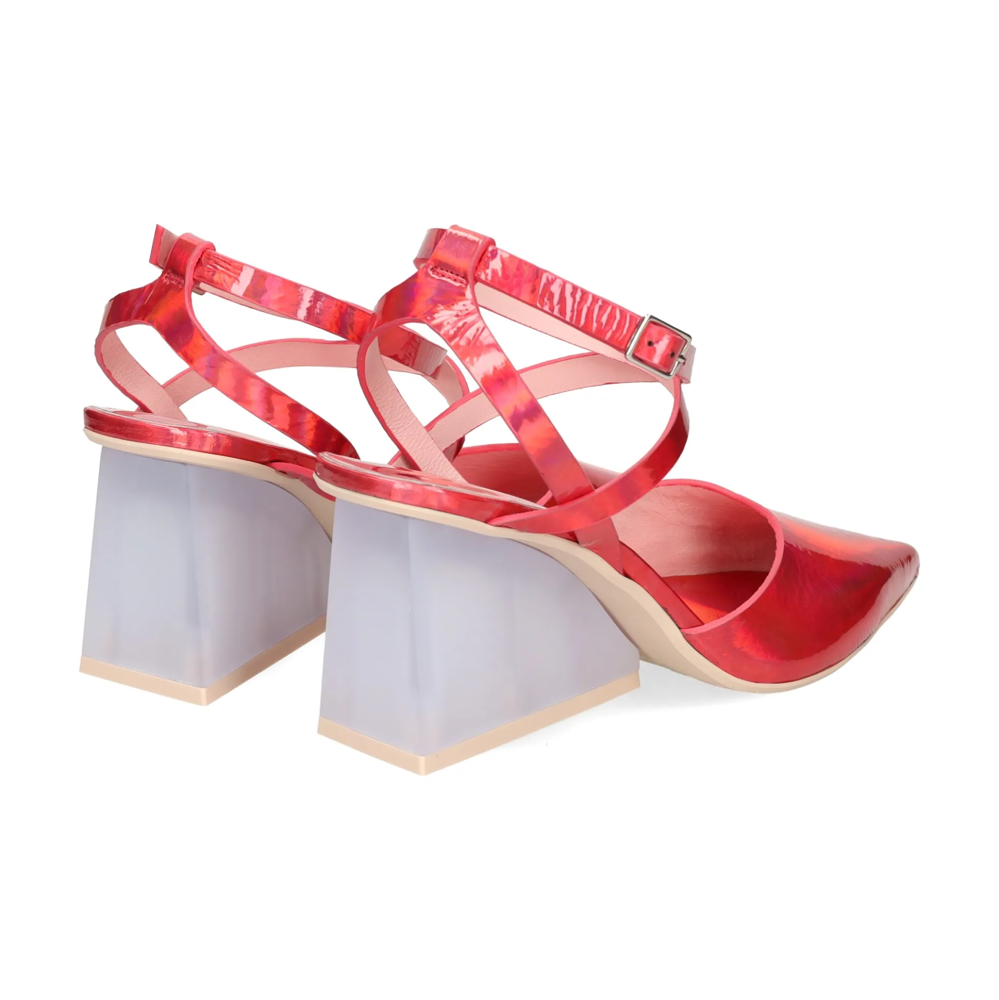 RAS Zapatos cuña 7638 ORCHID