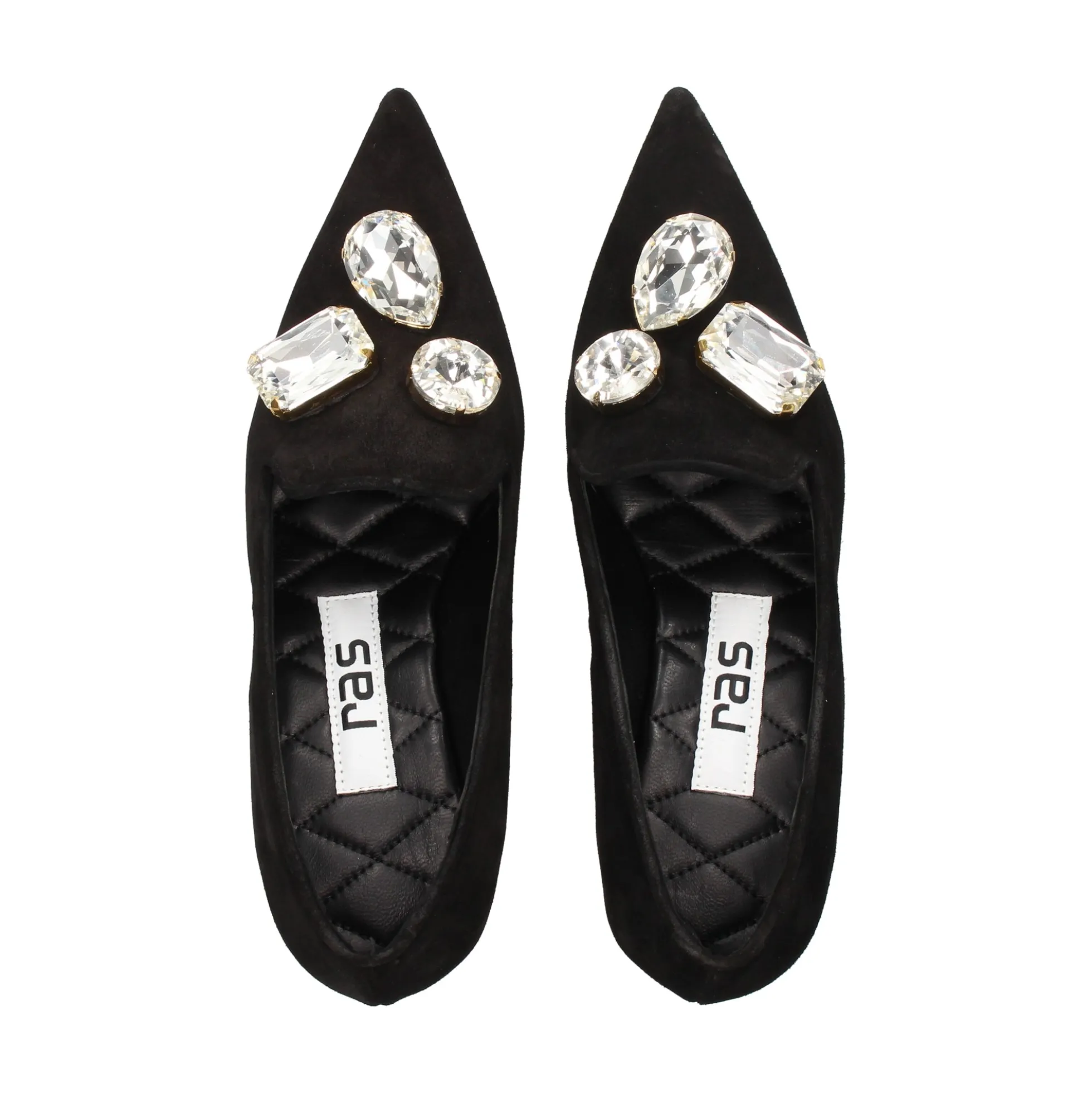RAS Zapatos de salón 8231-F NEGRO