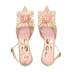 RAS Zapatos de tacón medio de Mujer 8038 ARENA