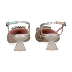 RAS Zapatos de tacón medio de Mujer 8045 SKY