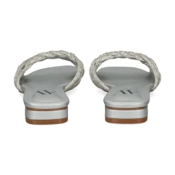 Sandalias planas de Mujer AV6736 / 1 SILVER