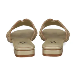 Sandalias planas de Mujer AV6737 / 1 PLATINO