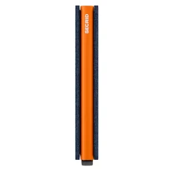 SECRID Tarjetero SM Nightblue/Orang