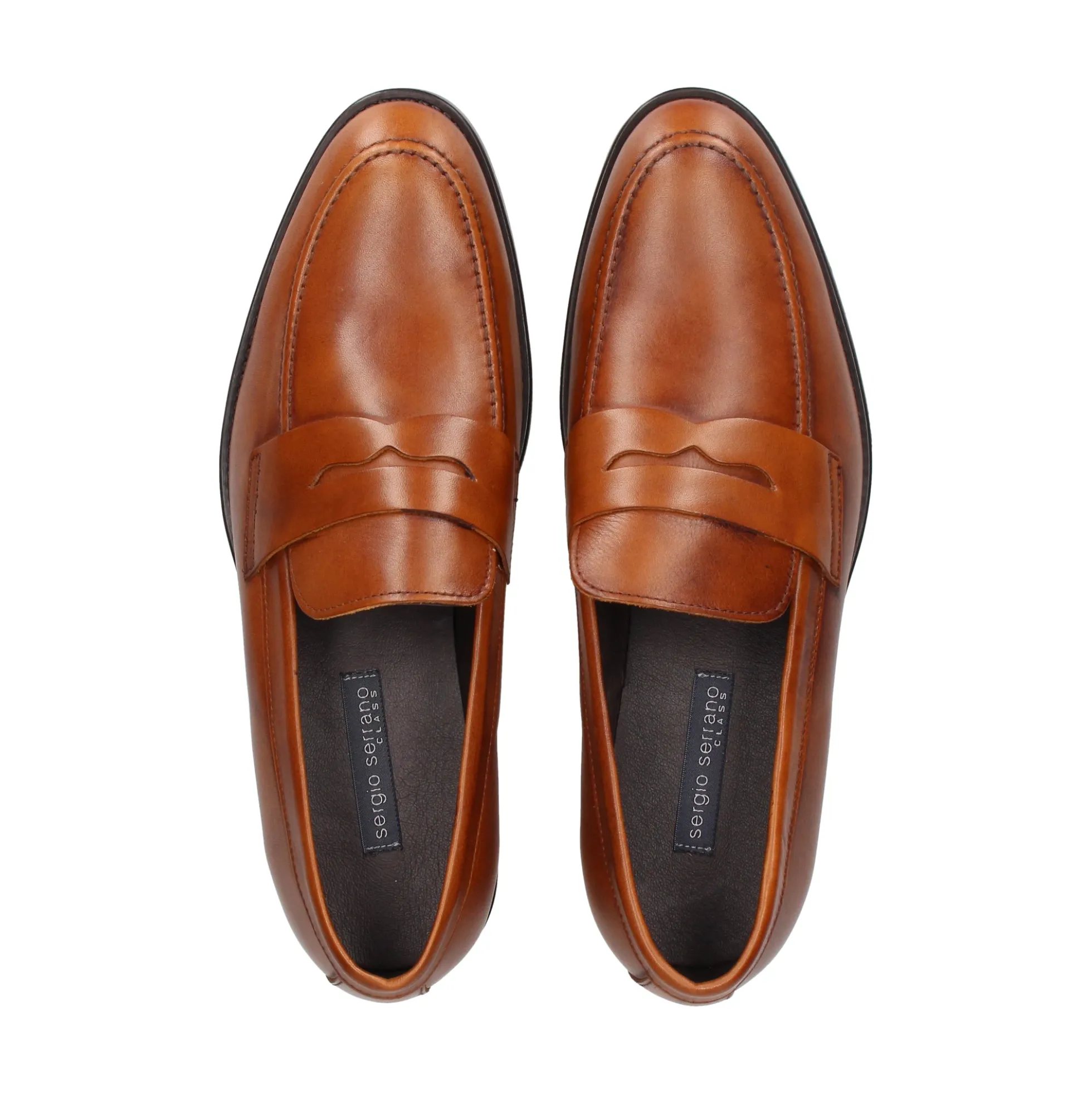 SERGIO SERRANO Mocasines de Hombre 2812 CUERO