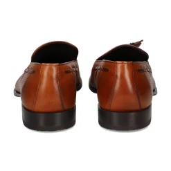 SERGIO SERRANO Mocasines de Hombre 5823 CUERO/MARRON