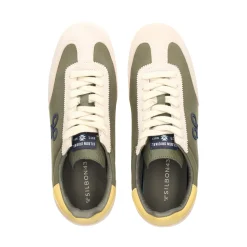 SILBON Zapatillas de Hombre 133637 VERDE BEIGE