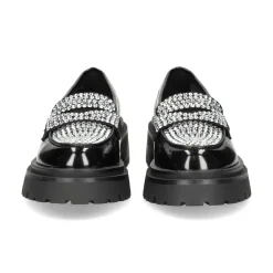 STEVE MADDEN Mocasines de Mujer LONGHAUL NEGRO