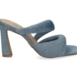 STEVE MADDEN Sandalias con tacón de Mujer KLOSS DENIM