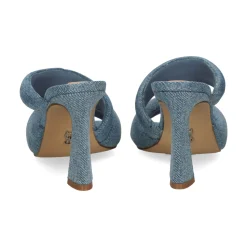 STEVE MADDEN Sandalias con tacón de Mujer KLOSS DENIM