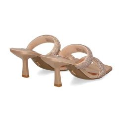 STEVE MADDEN Sandalias con tacón de Mujer TOP NOTCH ORO ROSA