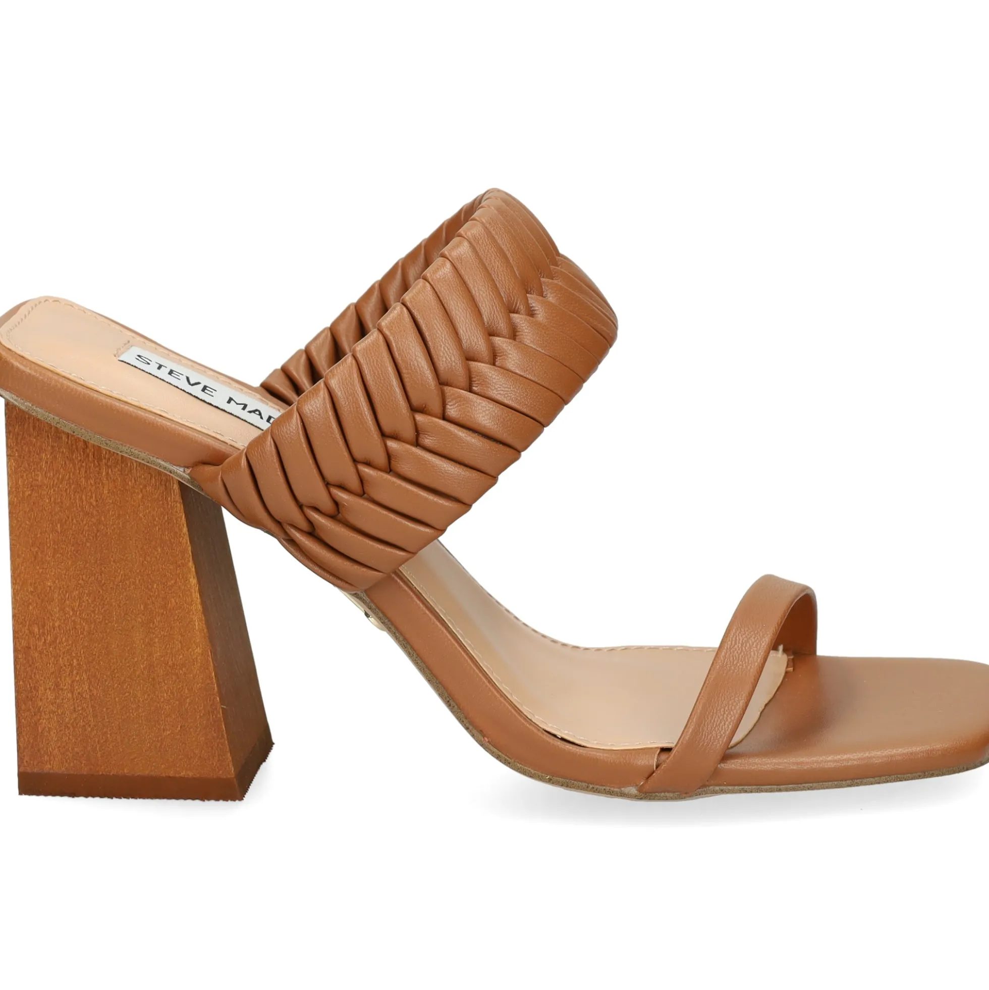 STEVE MADDEN Sandalias con tacón de Mujer RAVER MARRON