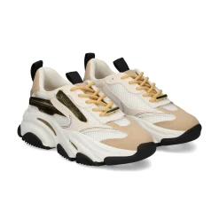 STEVE MADDEN Zapatillas de Mujer POSSESSION-E WHITE/TAN