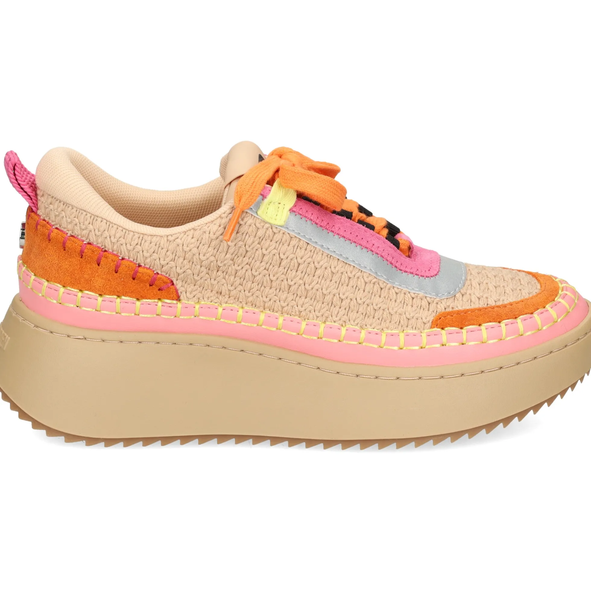 STEVE MADDEN Zapatillas de Mujer DOUBLETAKE NATURAL/ORANGE