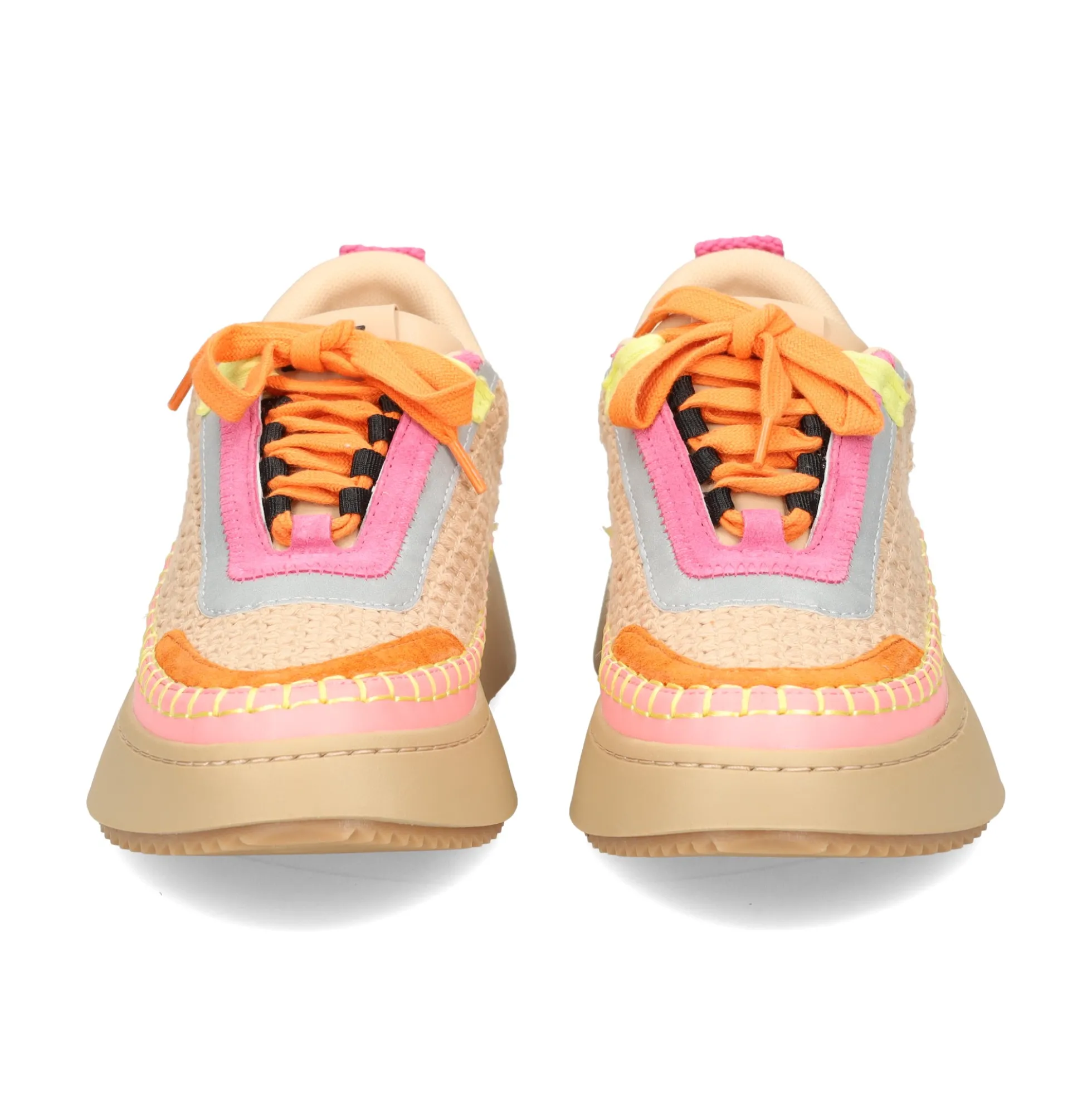 STEVE MADDEN Zapatillas de Mujer DOUBLETAKE NATURAL/ORANGE