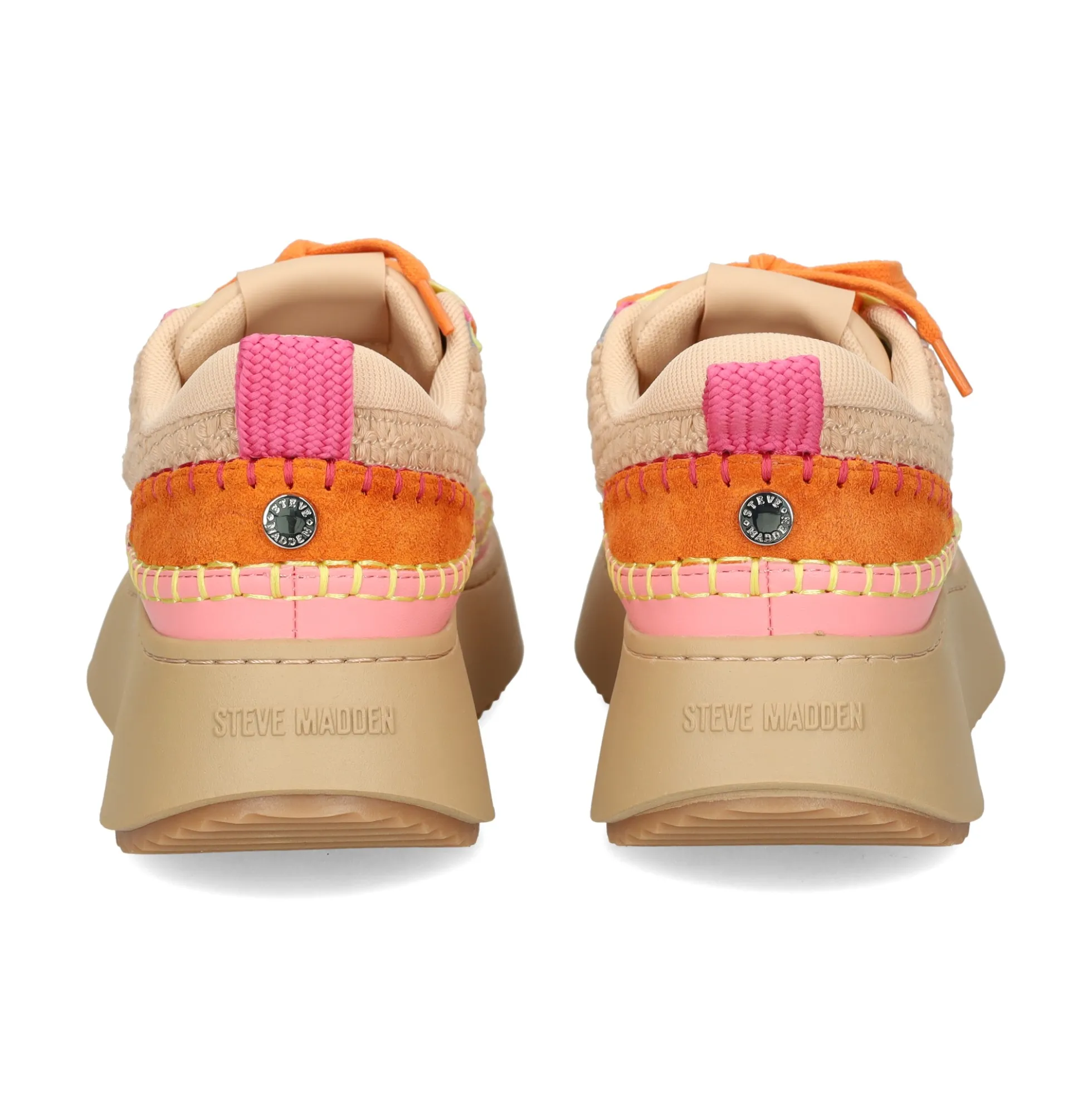 STEVE MADDEN Zapatillas de Mujer DOUBLETAKE NATURAL/ORANGE