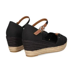 TOMMY HILFIGER Alpargatas de Mujer FW0FW04785 BDS BLACK