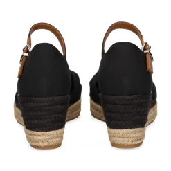 TOMMY HILFIGER Alpargatas de Mujer FW0FW04785 BDS BLACK