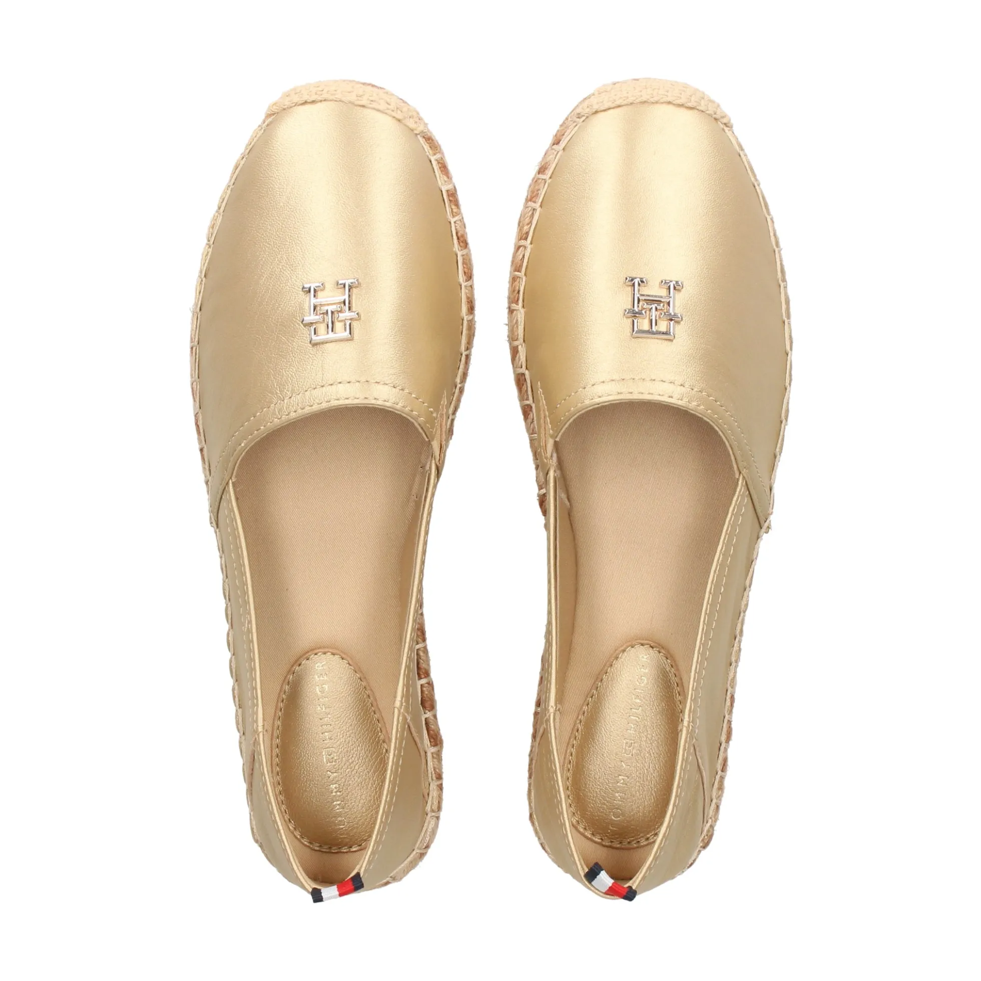 TOMMY HILFIGER Alpargatas de Mujer FW0FW07694 0HS GOLD