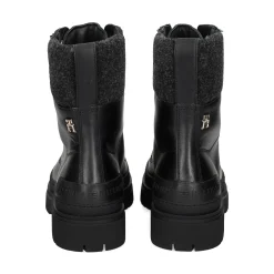 TOMMY HILFIGER Botines planos de Mujer FW0FW07500 BDS BLACK