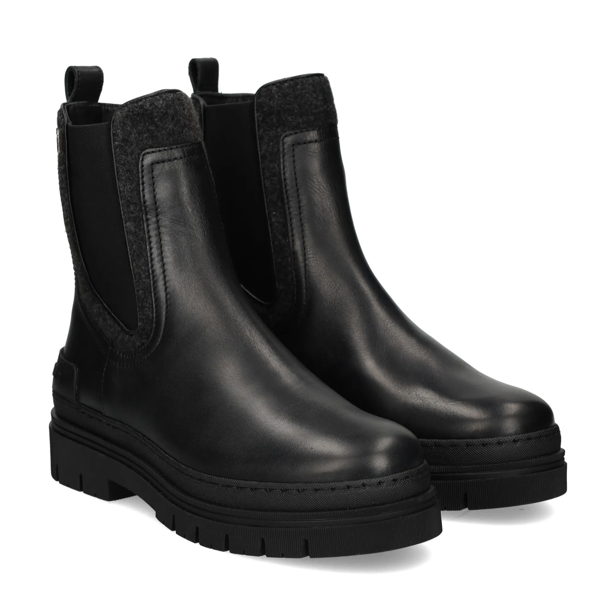 TOMMY HILFIGER Botines planos de Mujer FW0FW07655 BDS BLACK