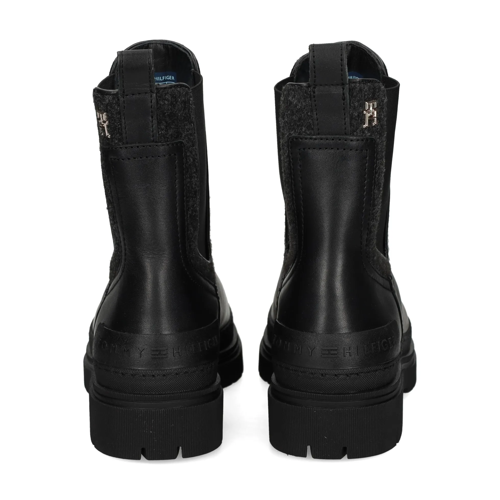 TOMMY HILFIGER Botines planos de Mujer FW0FW07655 BDS BLACK