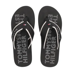 TOMMY HILFIGER Chanclas de Hombre FM0FM04469 BDS BLACK