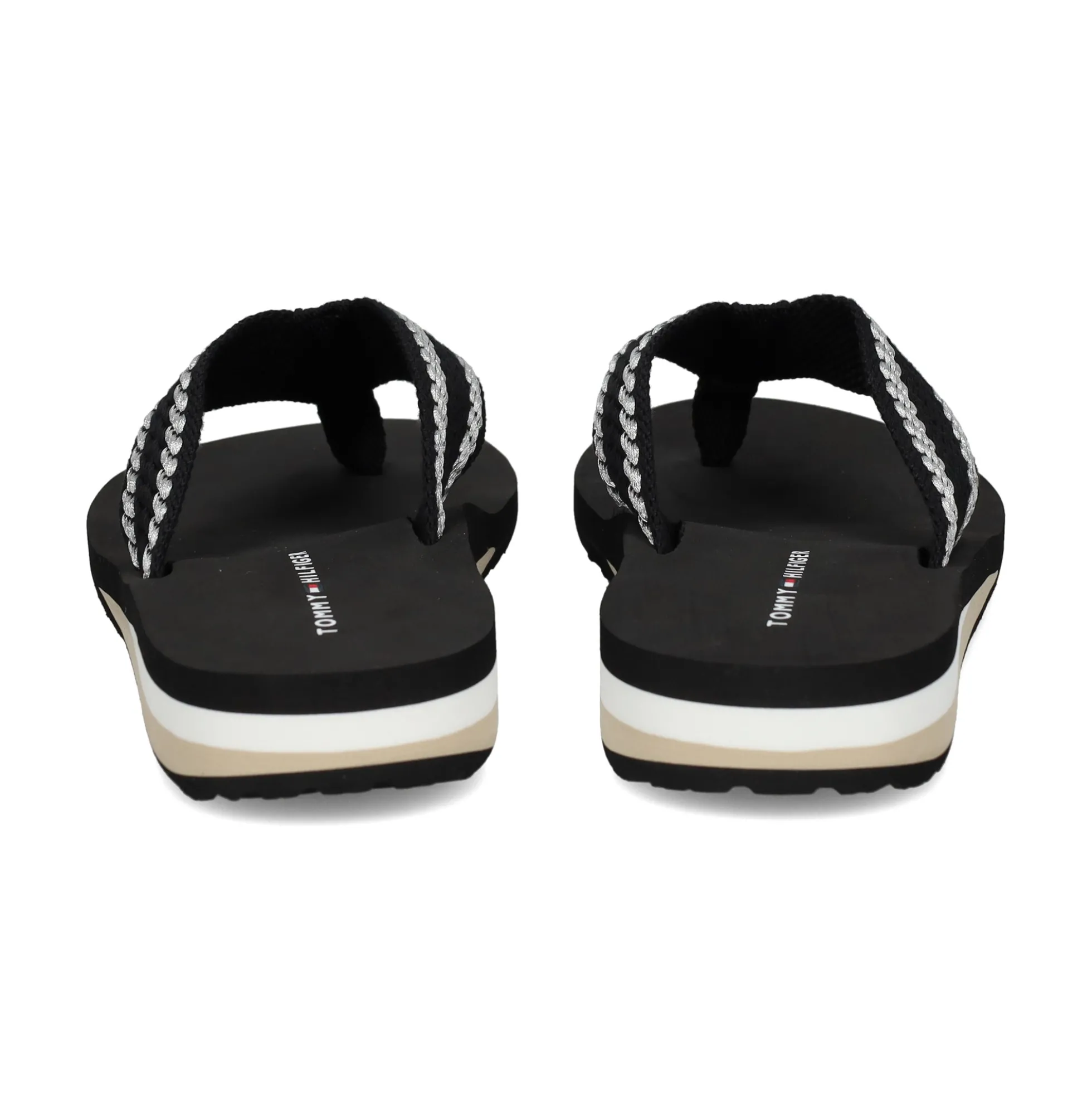 TOMMY HILFIGER Chanclas de Mujer FW0FW07588 BDS BLACK